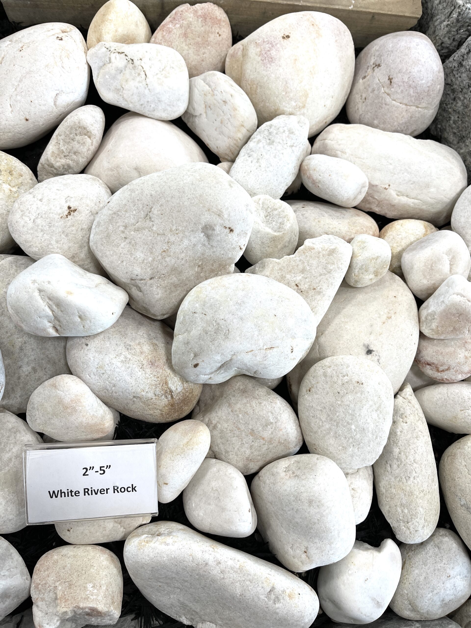 Stone Plus - White River Rock Medium 1 inch +/